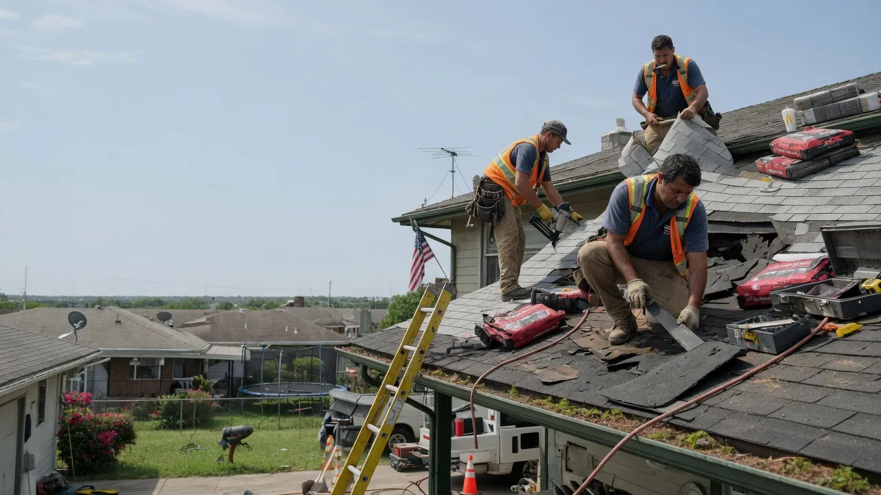 Roof Repair in Manitou, OK near me